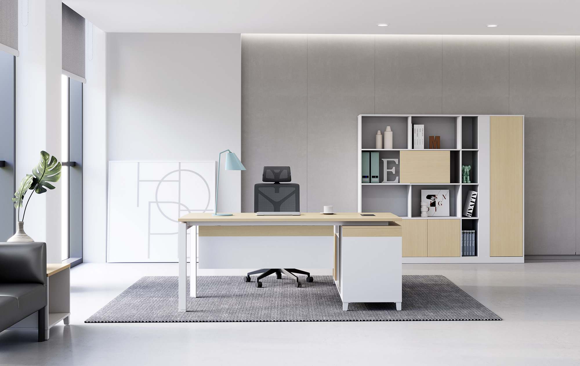 膠板辦公臺 膠板辦公臺