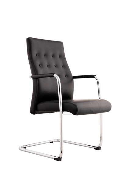 皮椅子CH-217C 黑 (2) 皮椅子CH-217C 黑 (2)