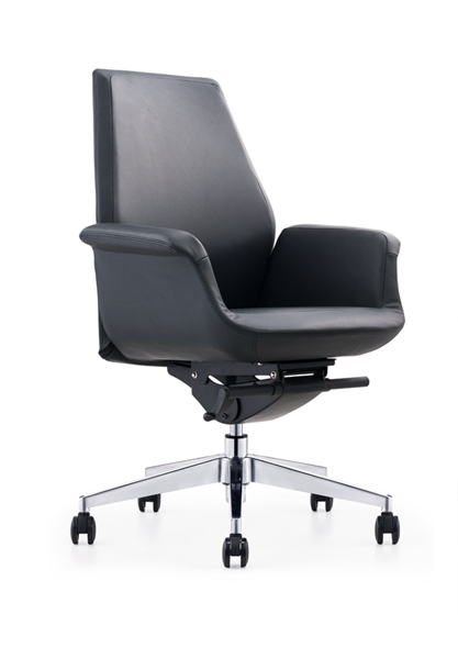 皮椅子CH-241B 黑 (2) 皮椅子CH-241B 黑 (2)