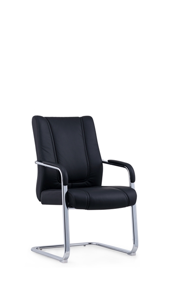 皮椅子CH-209C 黑 (2) 皮椅子CH-209C 黑 (2)