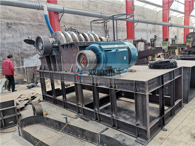 彩鋼瓦破碎機生產(chǎn)現(xiàn)場實拍